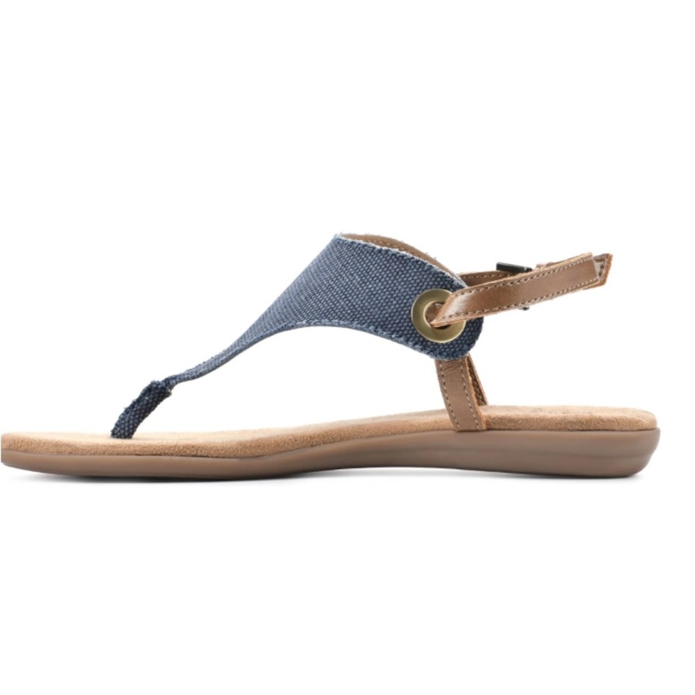 White Mountain London Thong Sandals Size 10M - Picture 2 of 9
